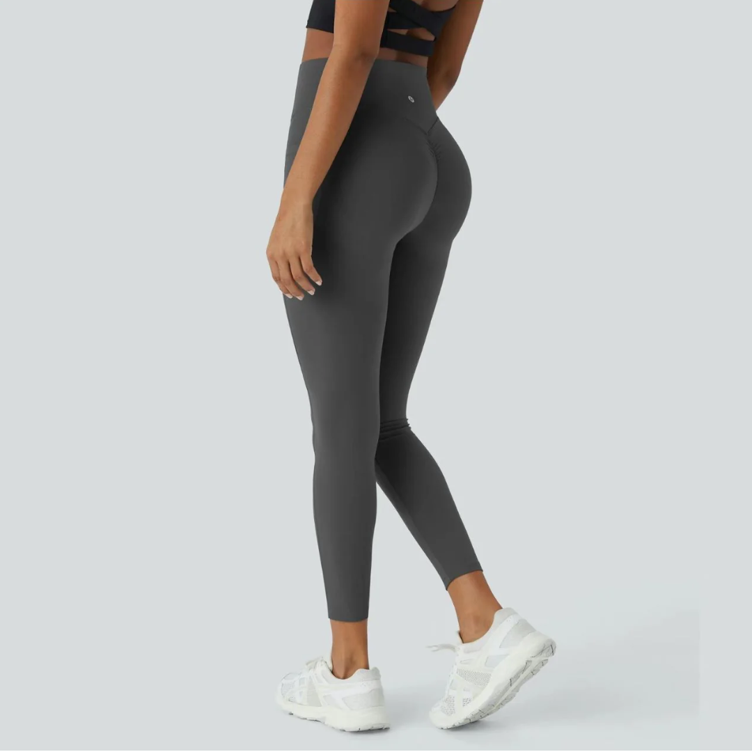 SoCinched High-Waisted Sculpt Leggings – Butt Lift, Tummy Control, Side Pocket